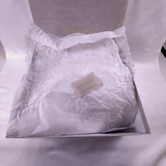 Jimmy Choo Bing 100 Satin Pump - Picture 12 of 14